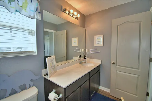 a outdoor living space with furniture