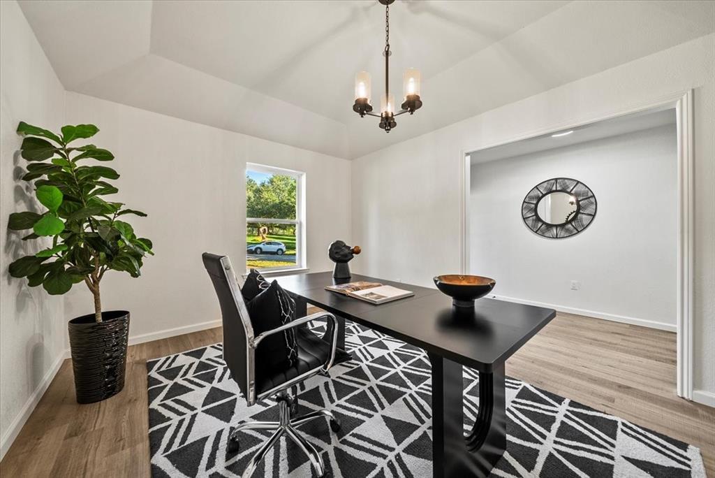 3609 Hidalgo Street Irving, TX 75062 - Photo 17 of 40 a view of a workspace with furniture