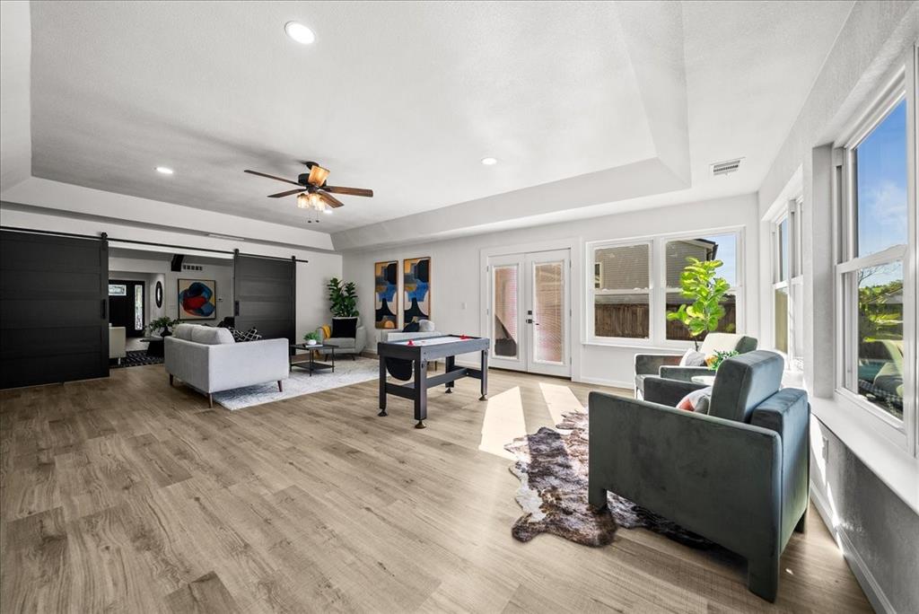 3609 Hidalgo Street Irving, TX 75062 - Photo 20 of 40 a living room with furniture and a couch