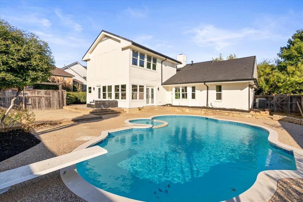 3609 Hidalgo Street Irving, TX 75062 - Photo 37 of 40 a swimming pool with outdoor seating and yard