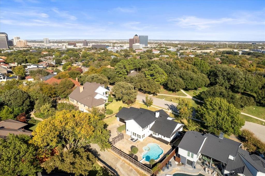 3609 Hidalgo Street Irving, TX 75062 - Photo 39 of 40 an aerial view of residential building with parking space