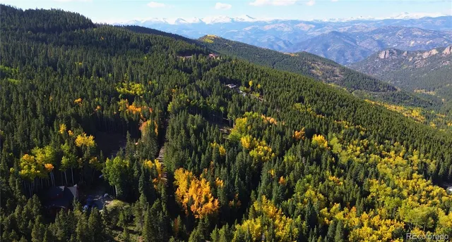 a backyard of a house