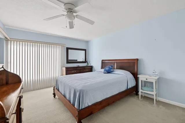 a view of a lake with a city view