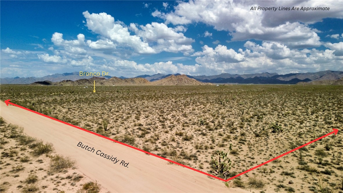 Parcel3177 South Butch Cassidy Road Yucca, AZ 86438 - Photo 3 of 9 View of home's community with a mountain view, a view of rural / pastoral area, and a desert view