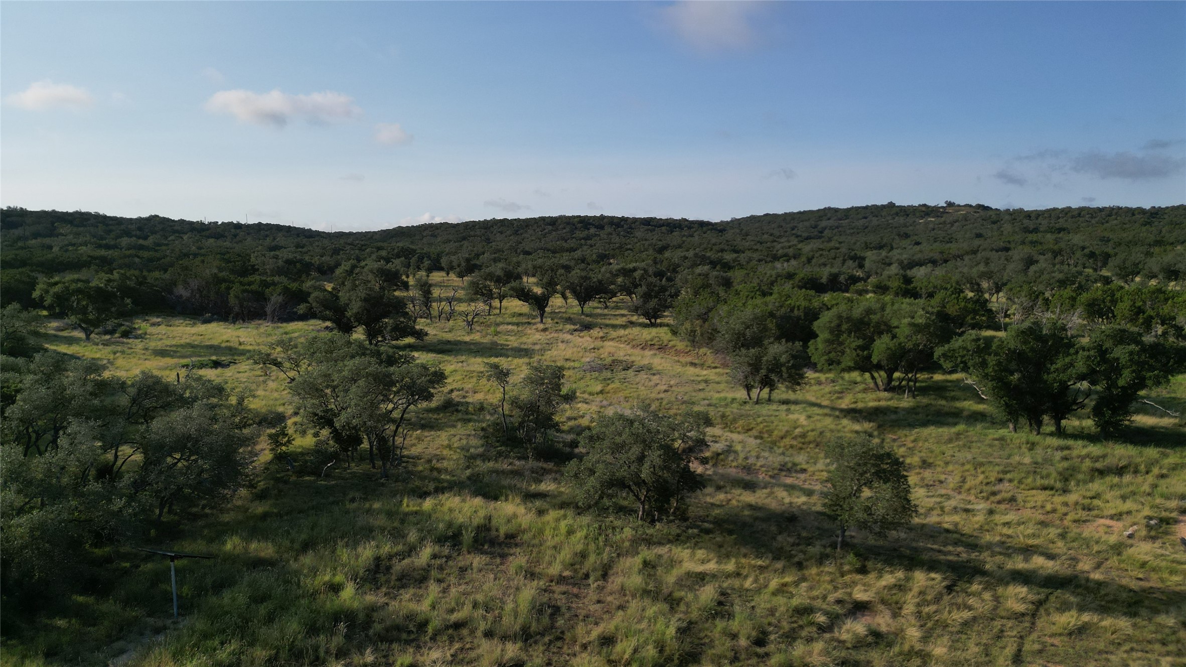 7819 Ranch To Market Road 2766 Ranch Johnson City, TX 78636 - Photo 7 of 30 a view of a green field with lots of trees in it