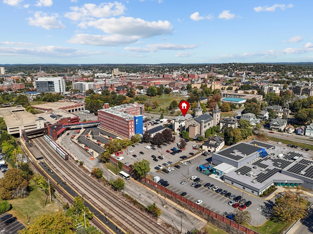 201 Thorndike Street, Unit 123 Lowell, MA 01852 - Photo 25 of 28 an aerial view of a city