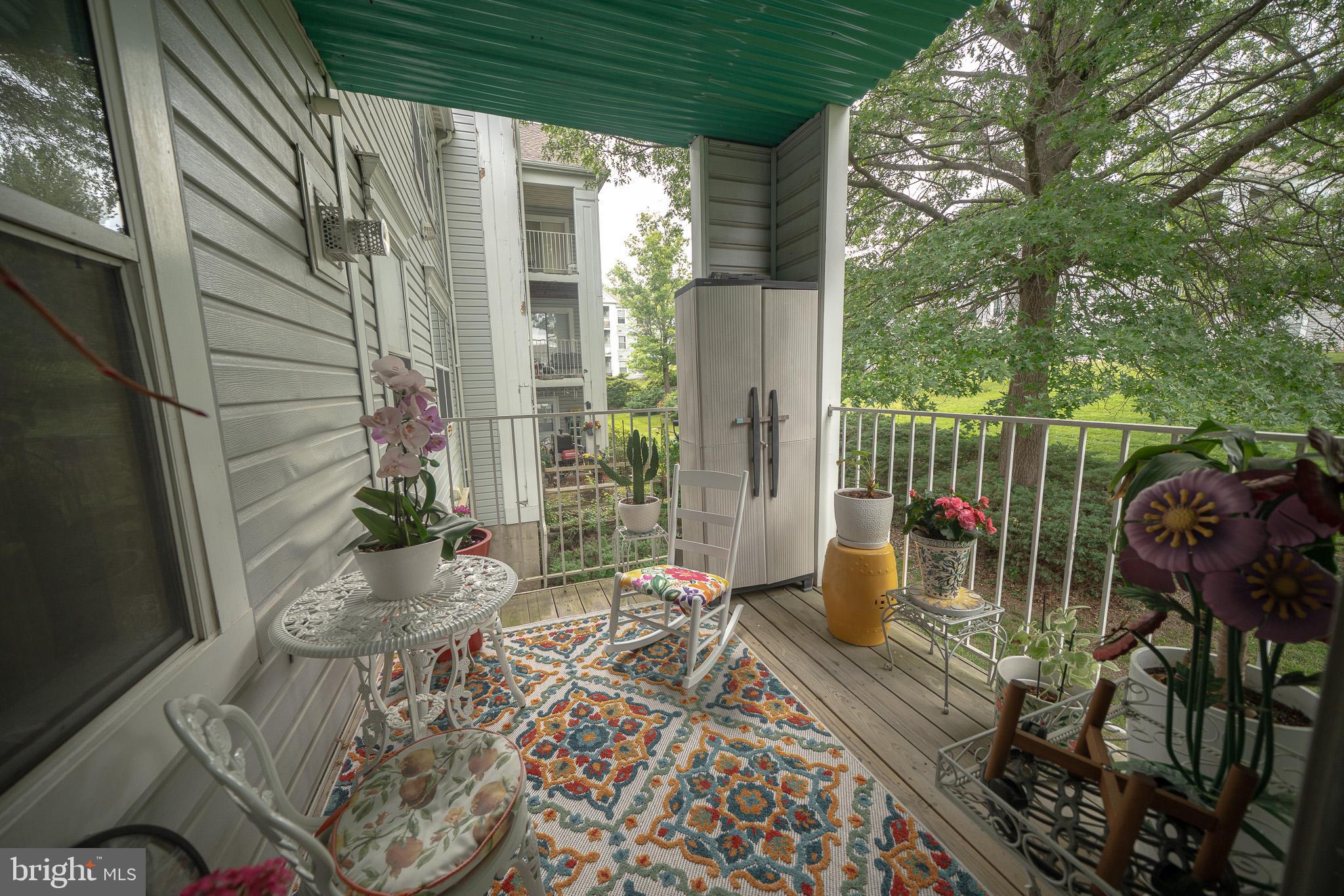 2701 Snowbird Terrace, Unit 7 Silver Spring, MD 20906 - Photo 22 of 32 cozy balcony
