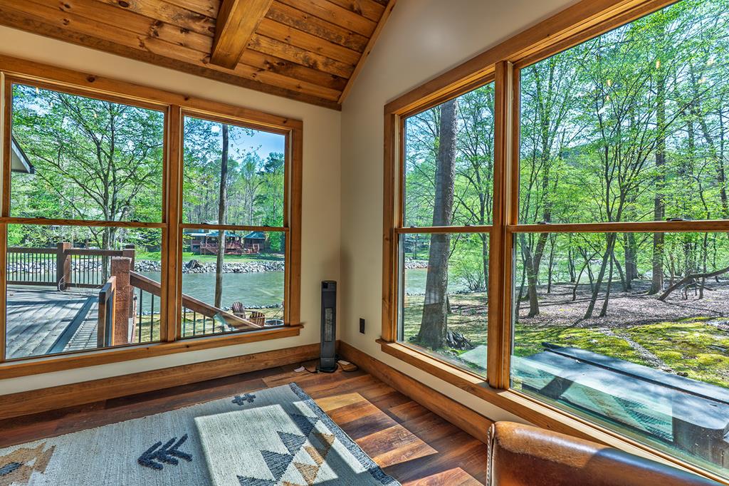 480 Riveredge Lane Ellijay, GA 30540 - Photo 33 of 66 a view of a large window with an outdoor view