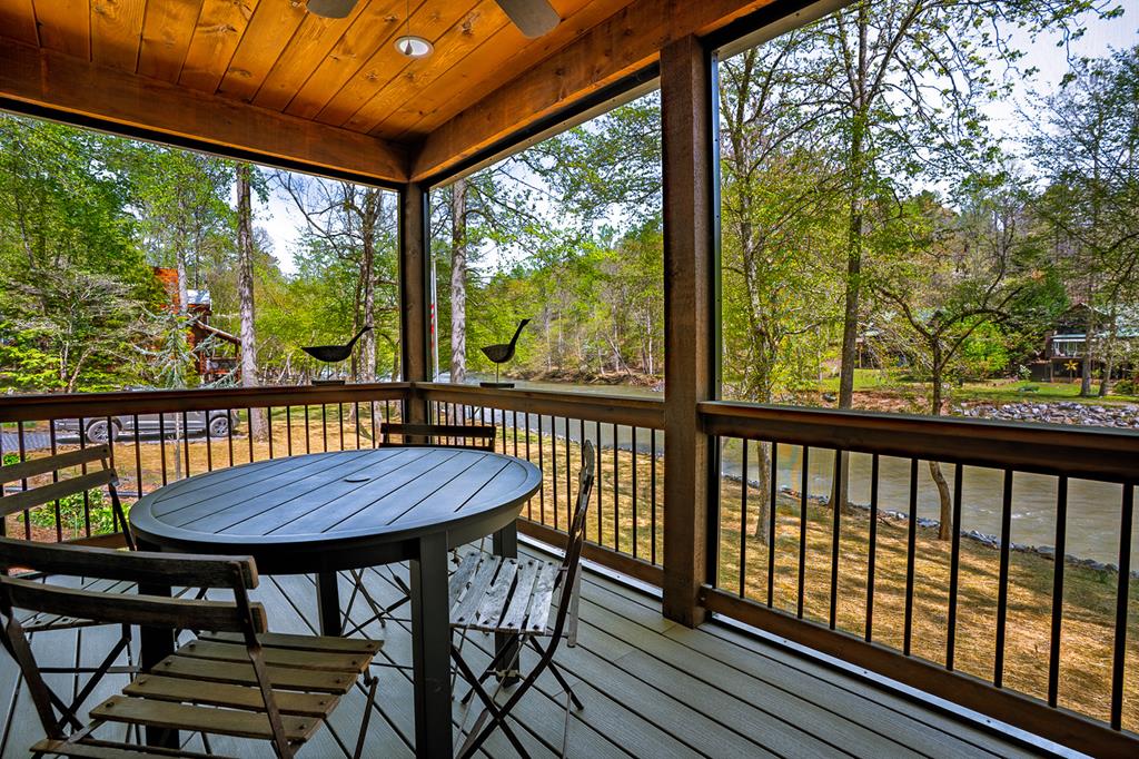 480 Riveredge Lane Ellijay, GA 30540 - Photo 46 of 66 a view of a two chairs in the deck