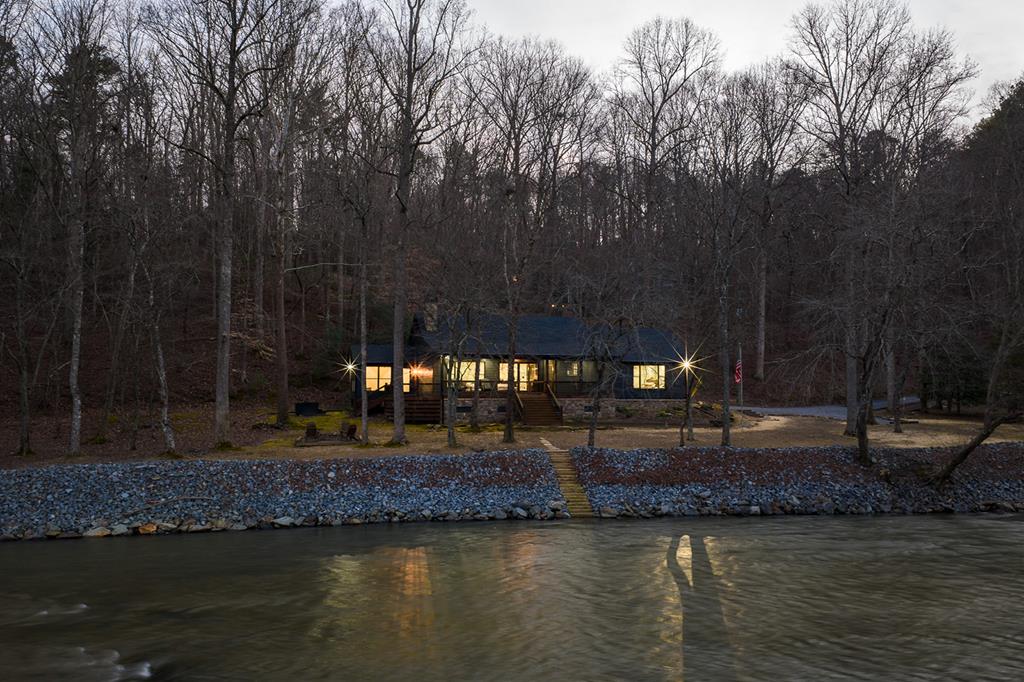 480 Riveredge Lane Ellijay, GA 30540 - Photo 50 of 66 a house view with a garden space