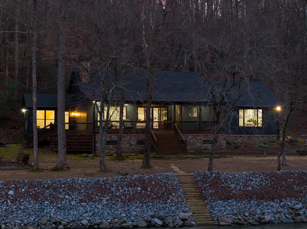 480 Riveredge Lane Ellijay, GA 30540 - Photo 51 of 66 a front view of a house with a yard