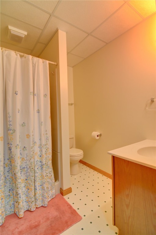 9234 Cabin Road Argenta, IL 62501 - Photo 43 of 47 a bathroom with a shower and a toilet
