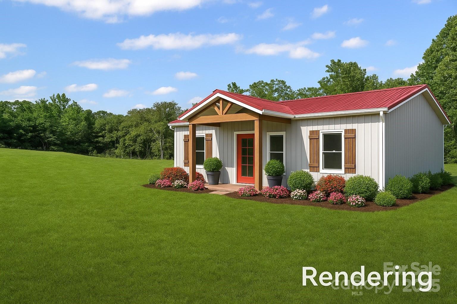 174 Charlie Randall Road Lawndale, NC 28090 - Photo 41 of 41 a front view of a house with a garden