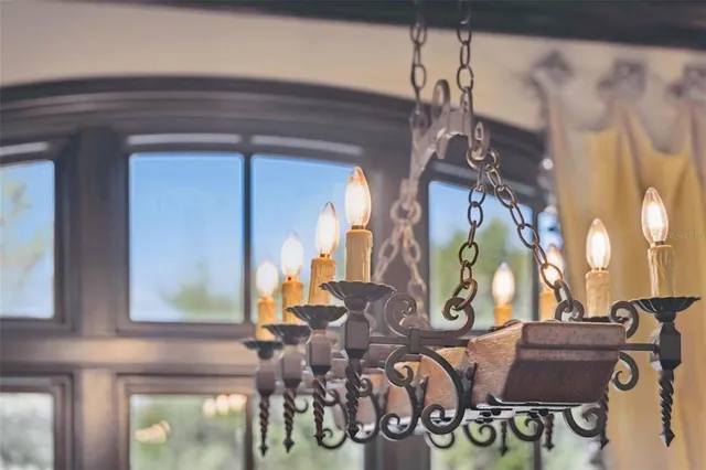 a roof deck with couch