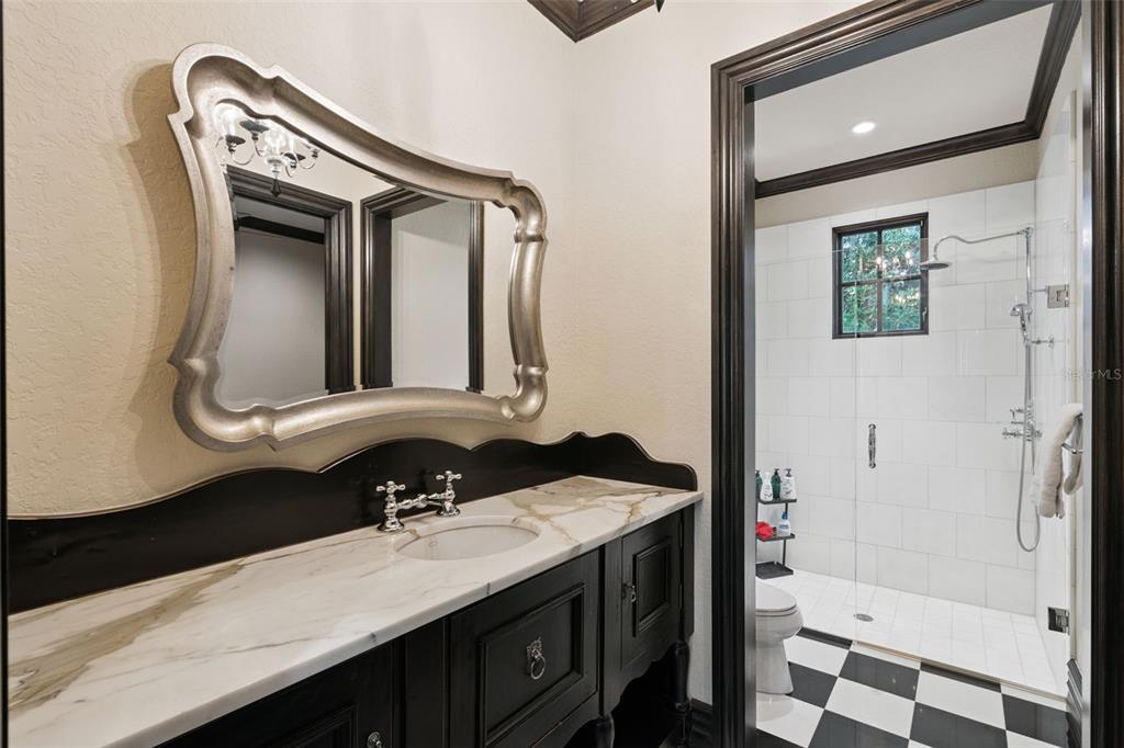 6507 Rosella Court Windermere, FL 34786 - Photo 51 of 92 a bathroom with a sink a toilet and shower