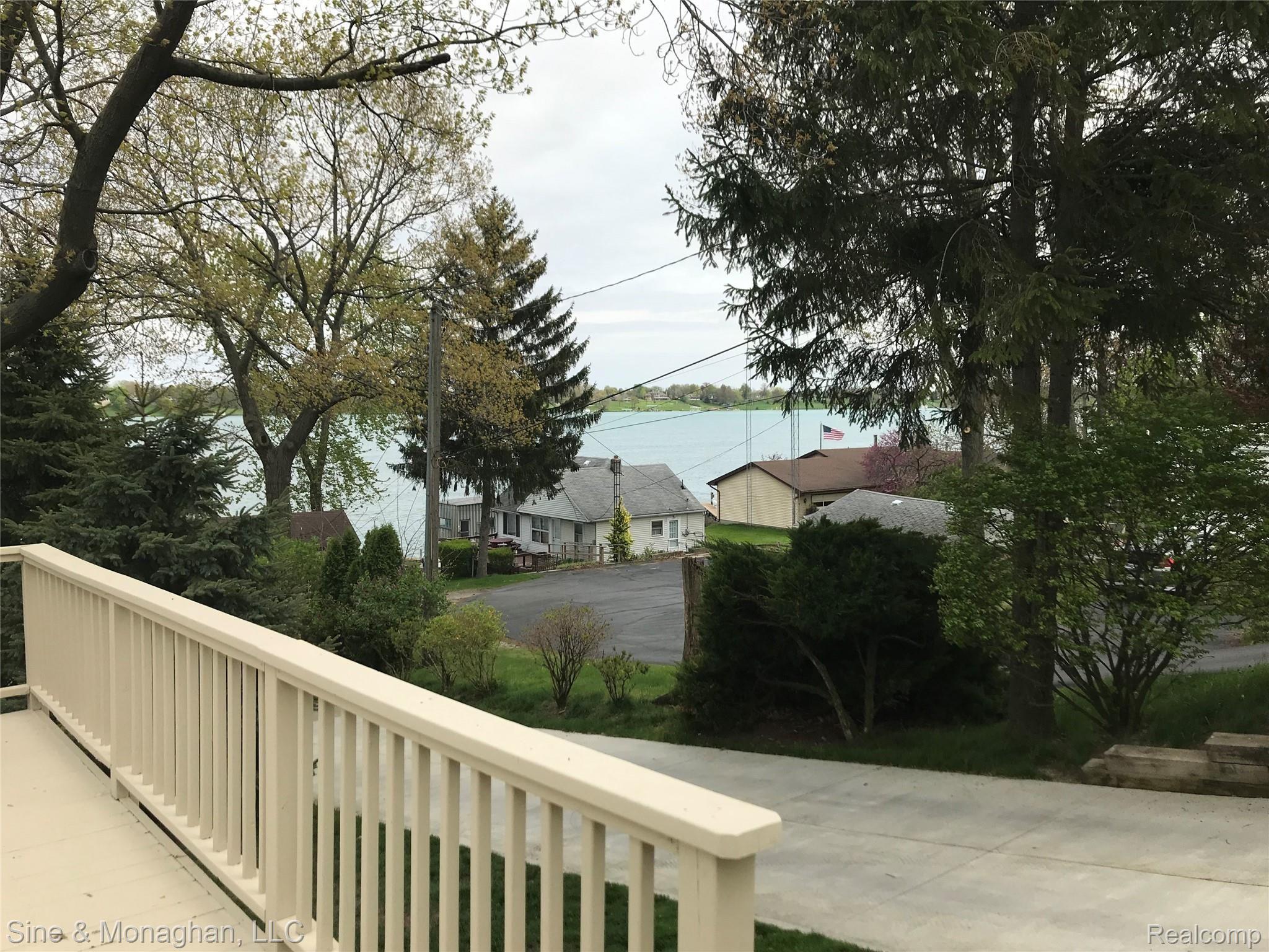 1447 River Road St. Clair, MI 48079 - Photo 58 of 64 59 VIEW FROM SIDE DECK 1447 RIVER RD.JPG