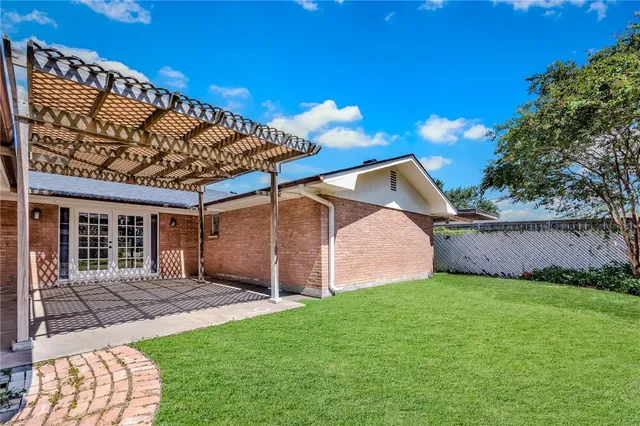 aerial view of a swimming pool
