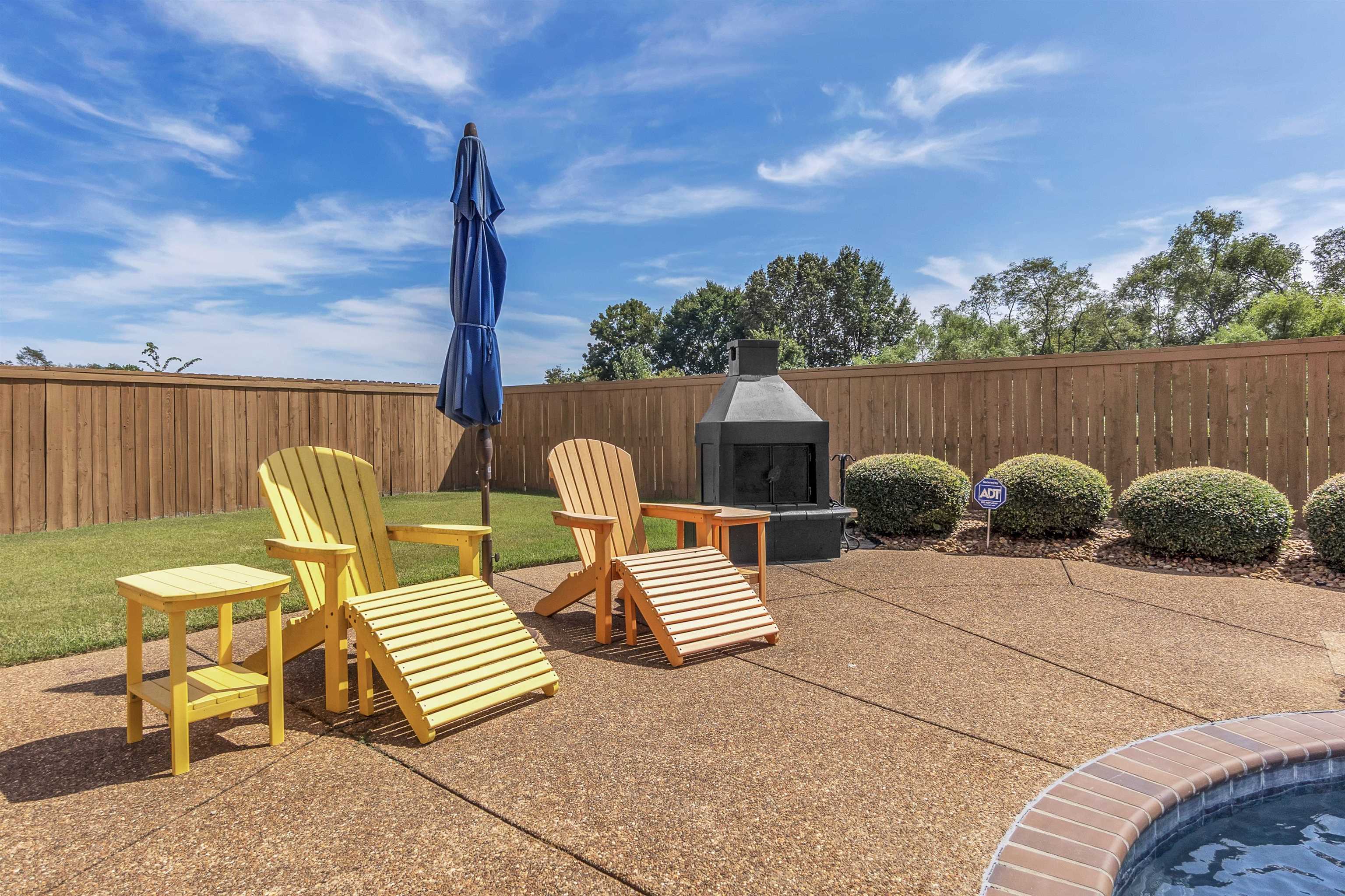 200 Misty Fields Road Oakland, TN 38060 - Photo 36 of 40 Fenced backyard featuring a patio area