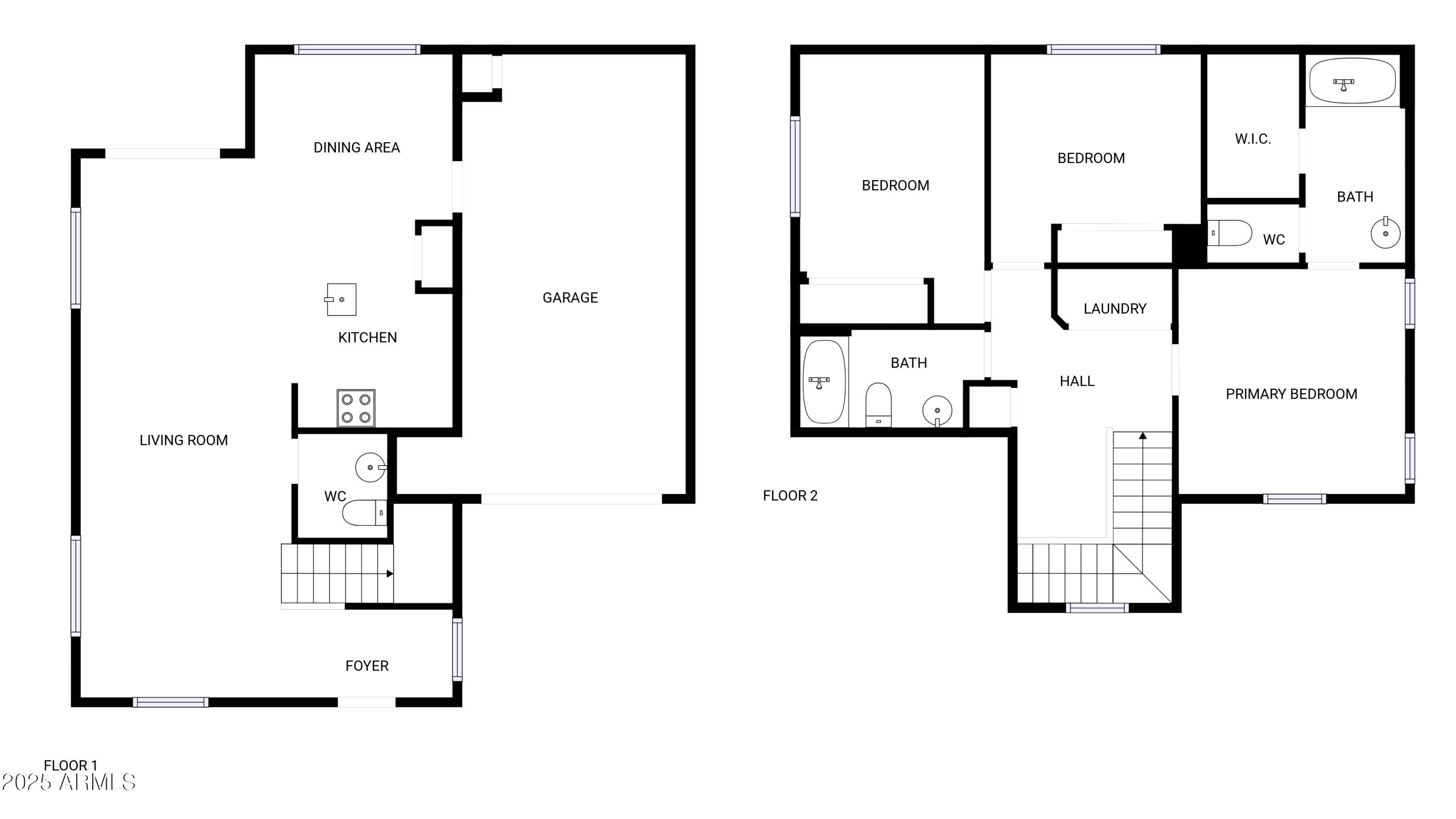 1415 East Chipman Road Phoenix, AZ 85040 - Photo 22 of 22 Floor Plan