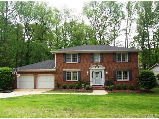 4920 Brookhurst Place Raleigh, NC 27609 - Photo 1 of 24 front view of a house with a yard