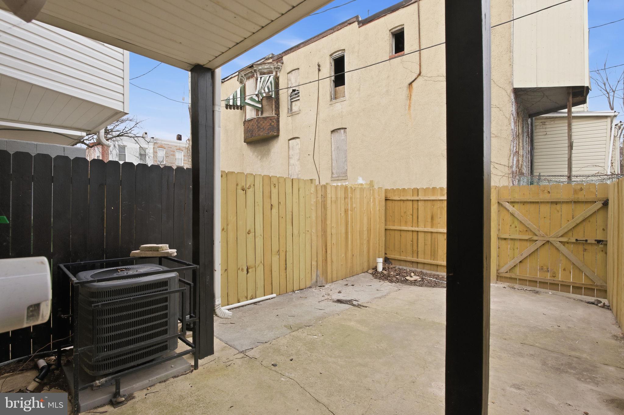1806 East Lafayette Avenue Baltimore, MD 21213 - Photo 32 of 33 a view of a balcony with an outdoor space