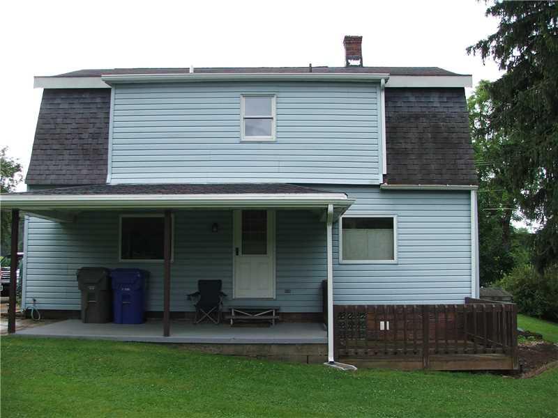 Exterior Back. 