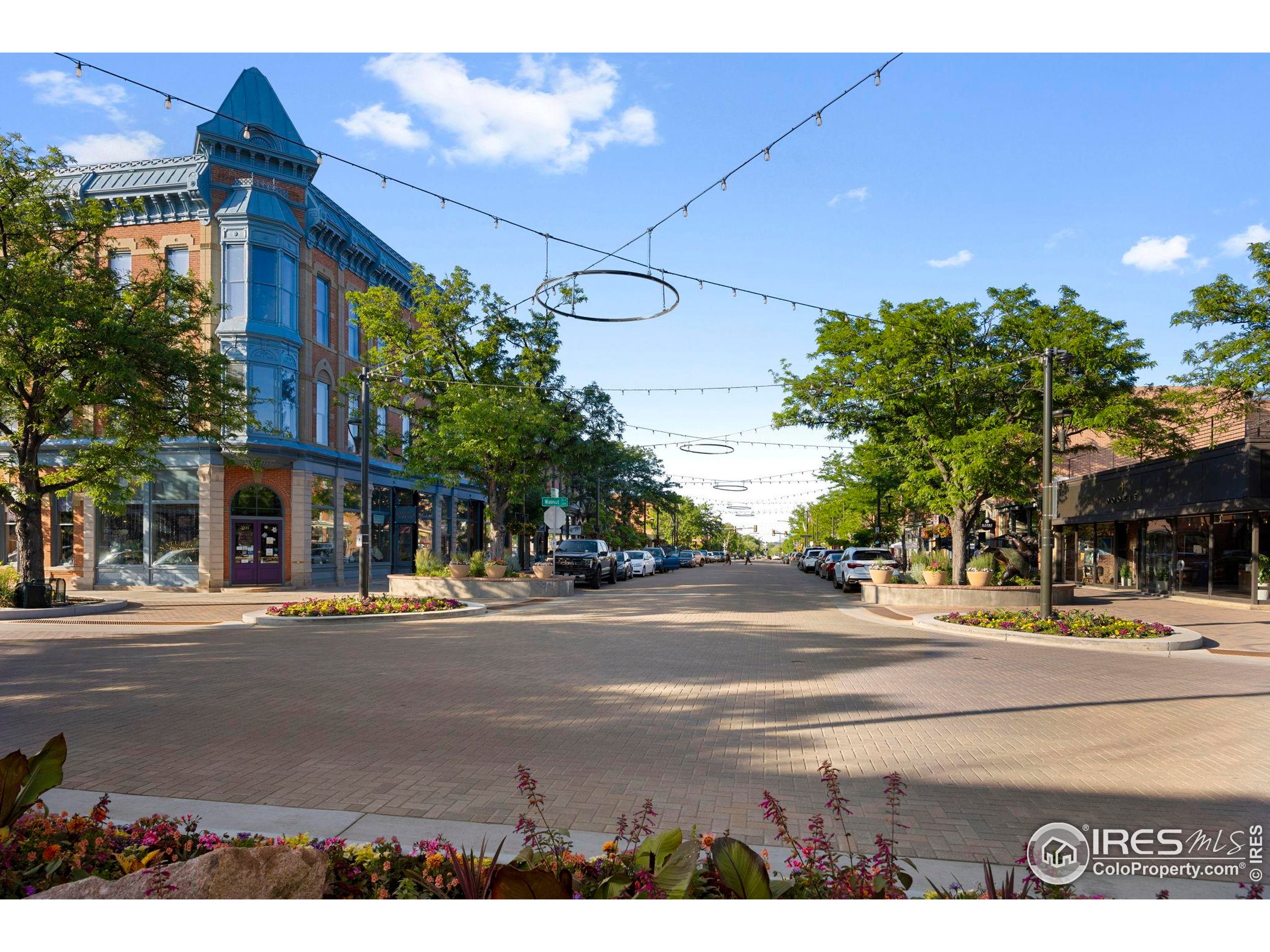 401 Linden Street, Unit 307 Fort Collins, CO 80524 - Photo 43 of 47 a view of a street with a building in the background