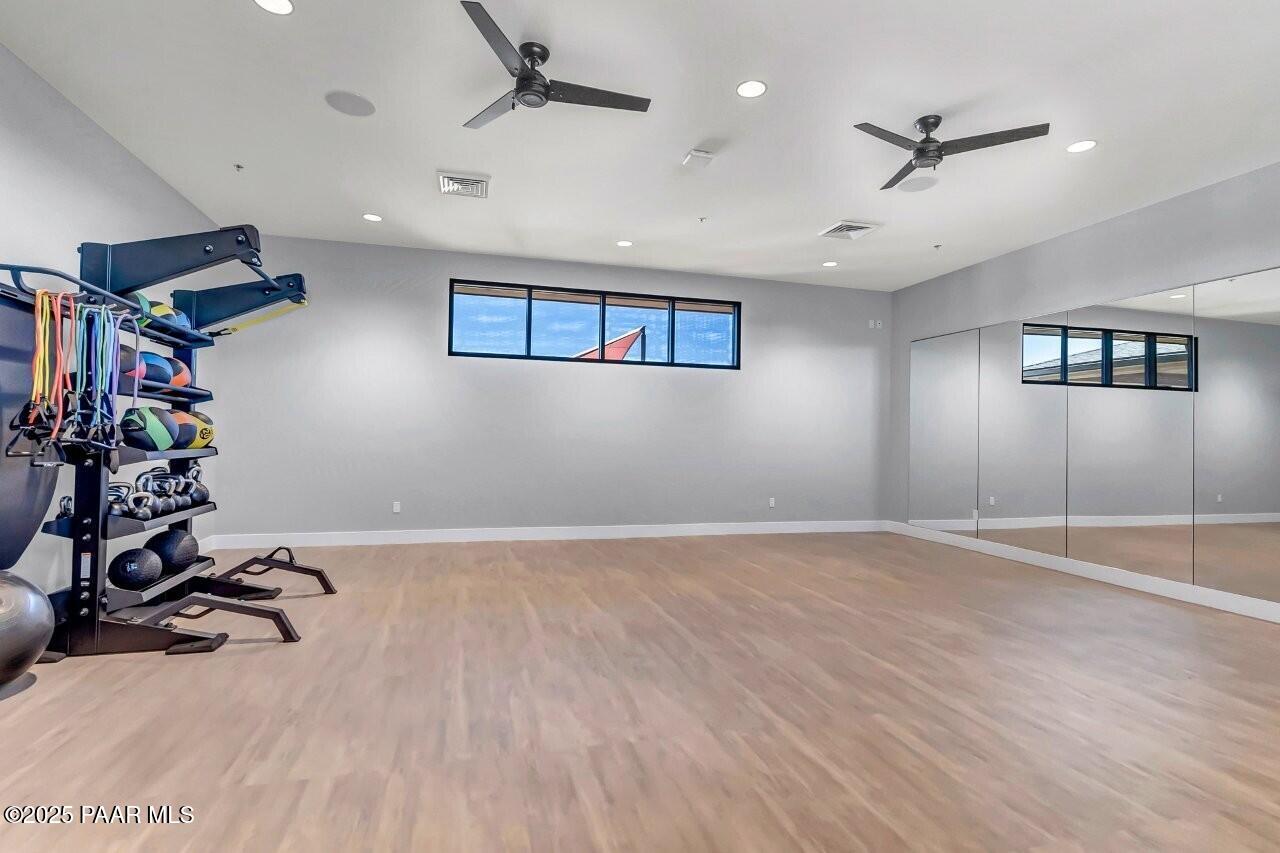 5229 Iron Vine Trail Prescott, AZ 86301 - Photo 58 of 92 a view of a room with gym equipment