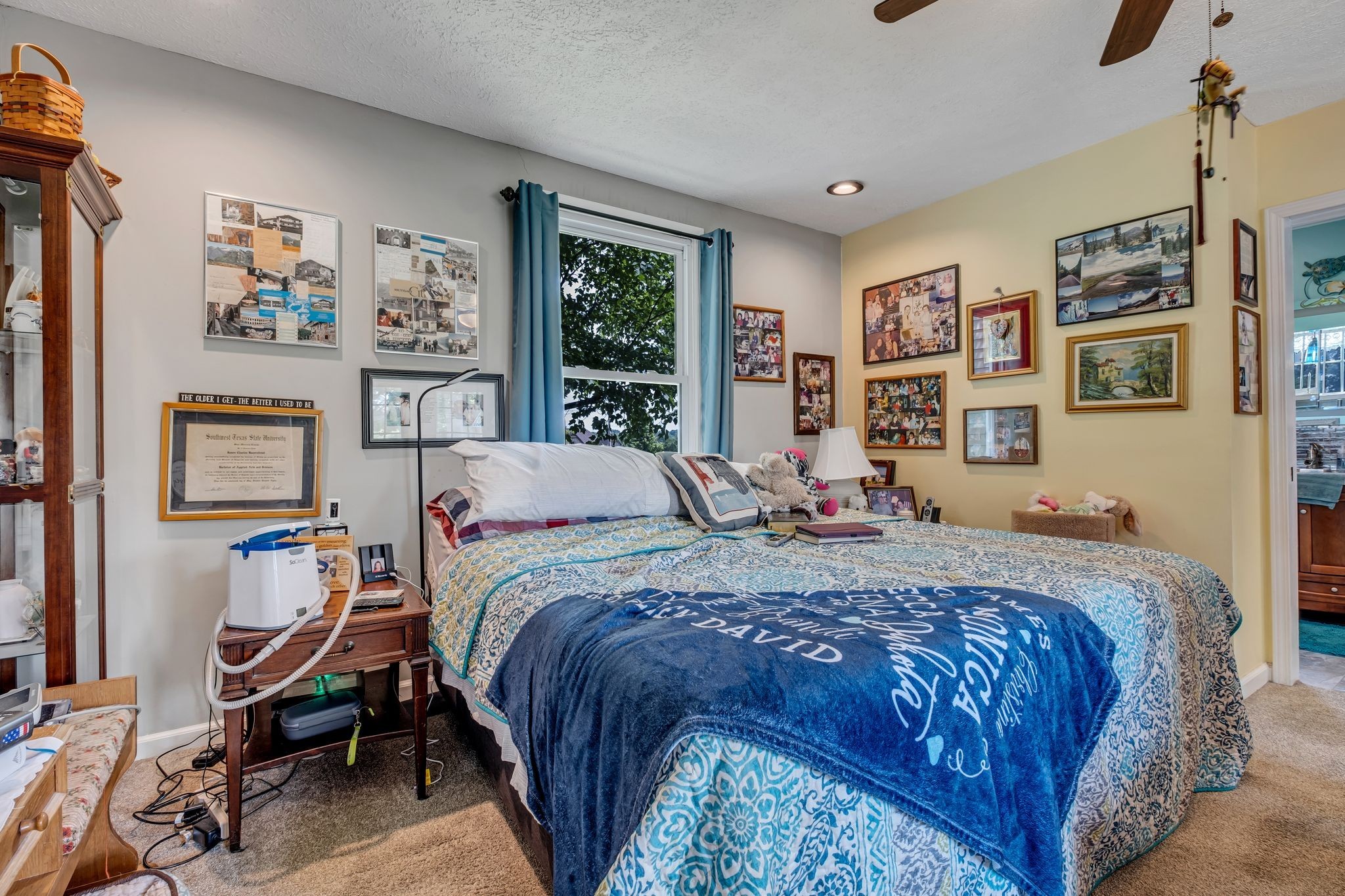 3526 Horn Springs Road Lebanon, TN 37087 - Photo 14 of 41 a bedroom with a bed a painting and a book shelf