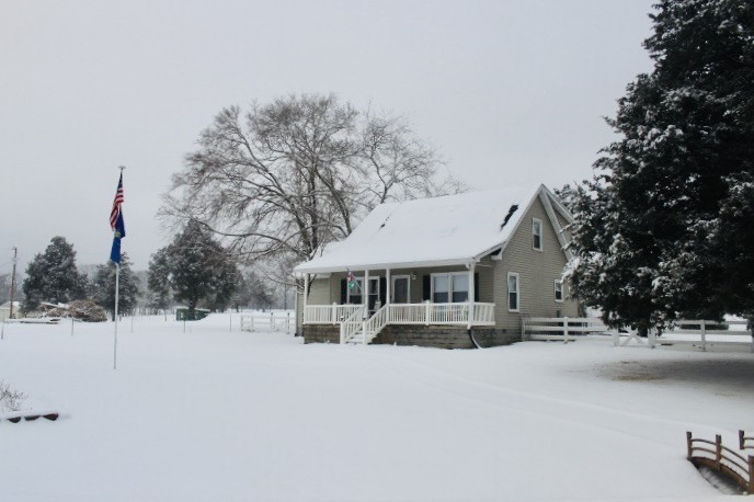 3526 Horn Springs Road Lebanon, TN 37087 - Photo 39 of 41 a view of house with snow on the road
