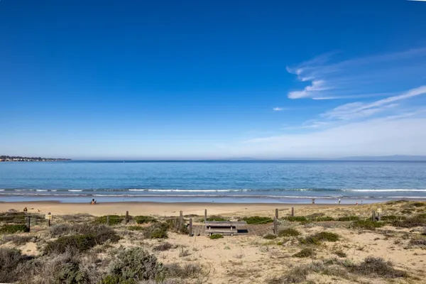 a view of an ocean beach