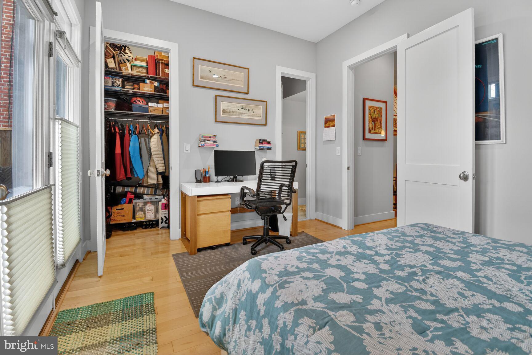 912 S Street Northwest, Unit 1 Washington, DC 20001 - Photo 13 of 18 Second view of second bedroom, walk-in closet