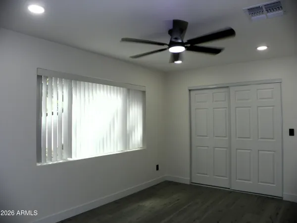 a close view of washer and dryer
