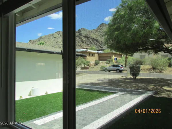 a view of outdoor space and yard