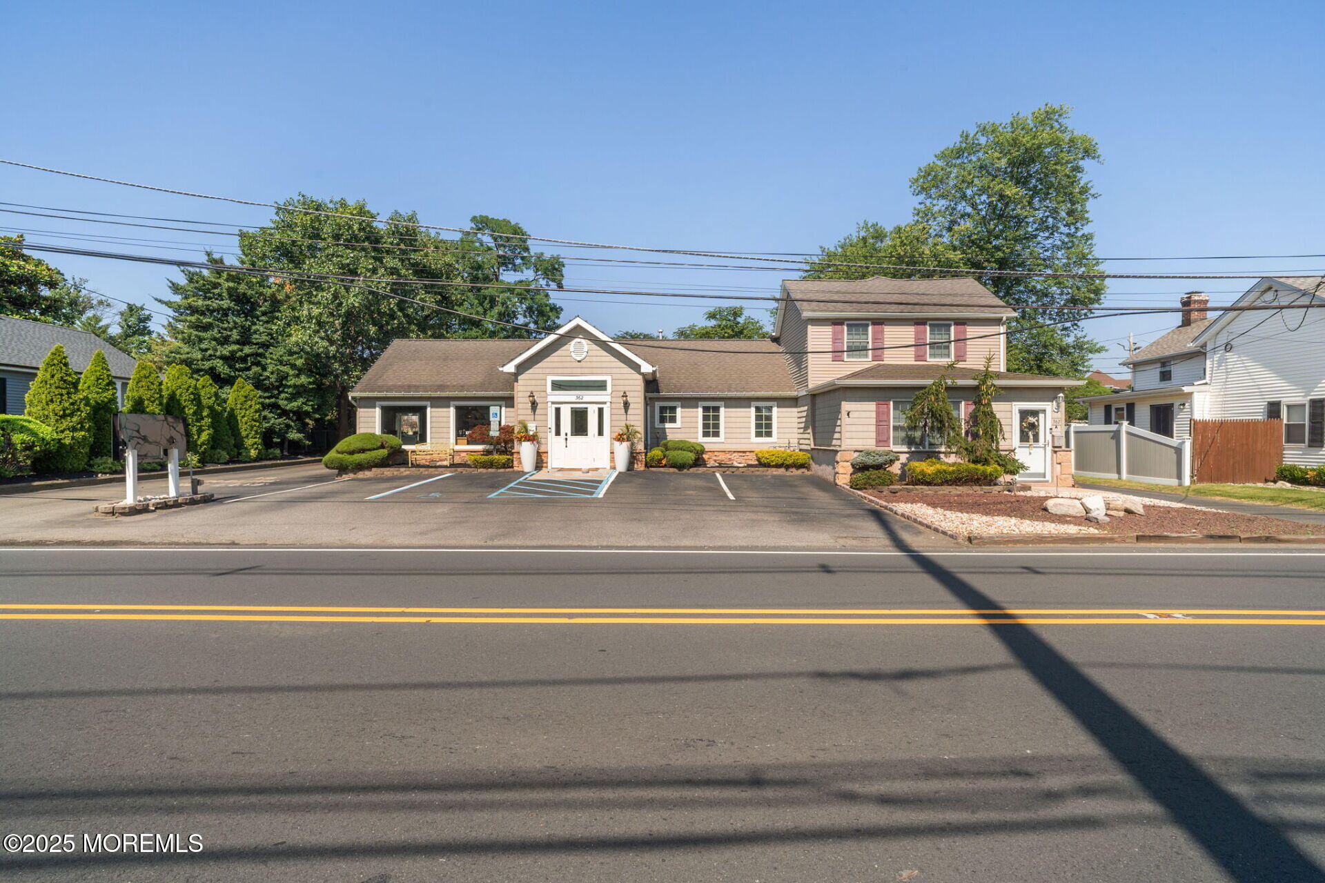 a outdoor view of the house