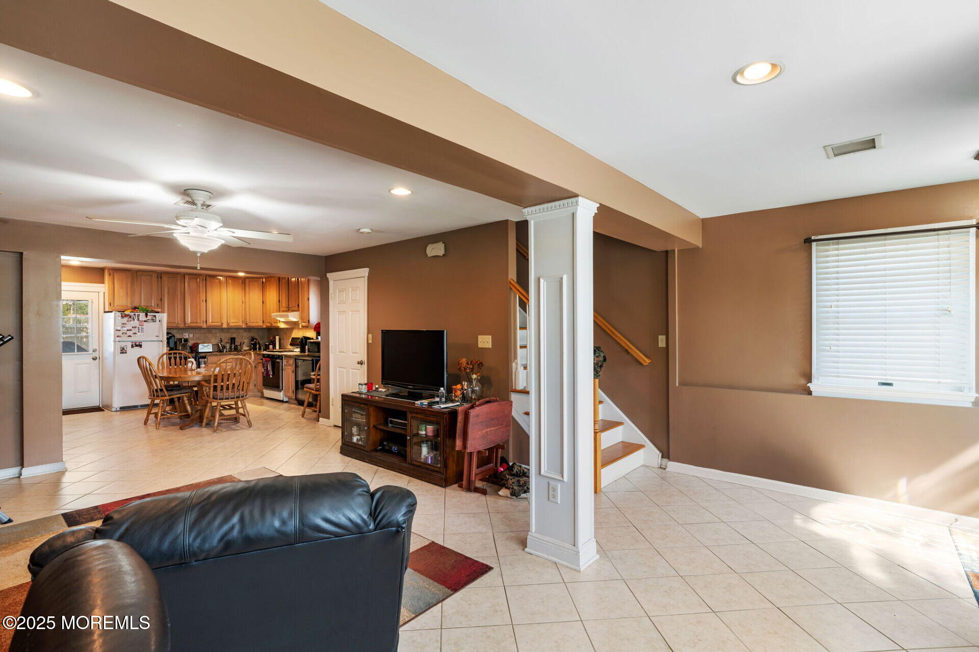 362 Broadway Keyport, NJ 07735 - Photo 7 of 18 a living room with furniture and a flat screen tv
