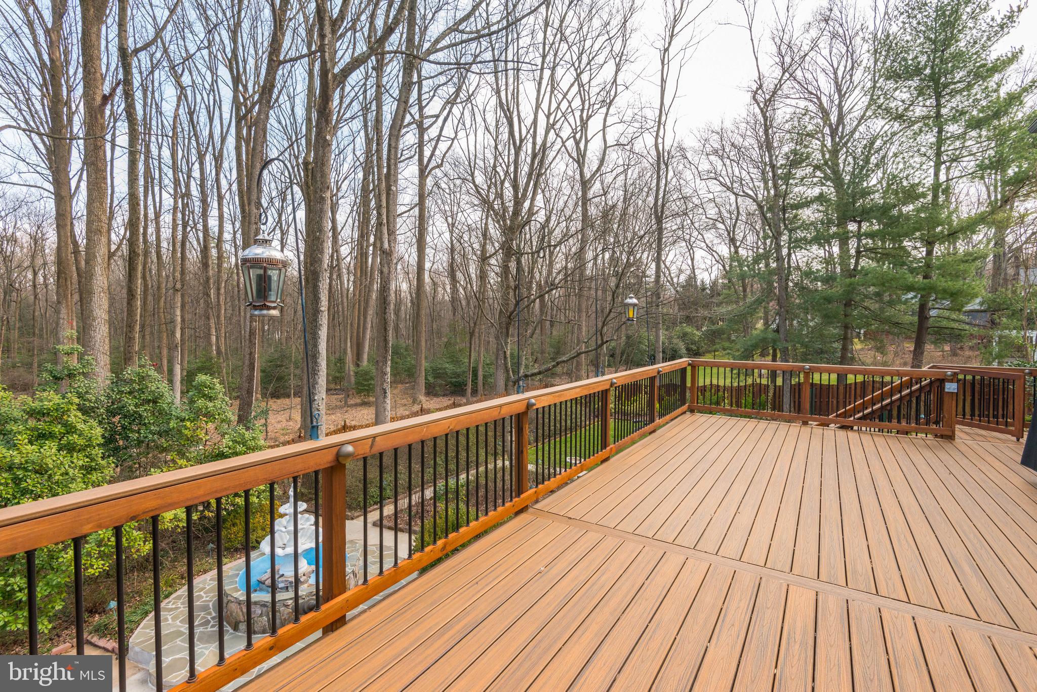 11805 Blue Spruce Road Reston, VA 20191 - Photo 64 of 74 a view of balcony with deck and wooden floor