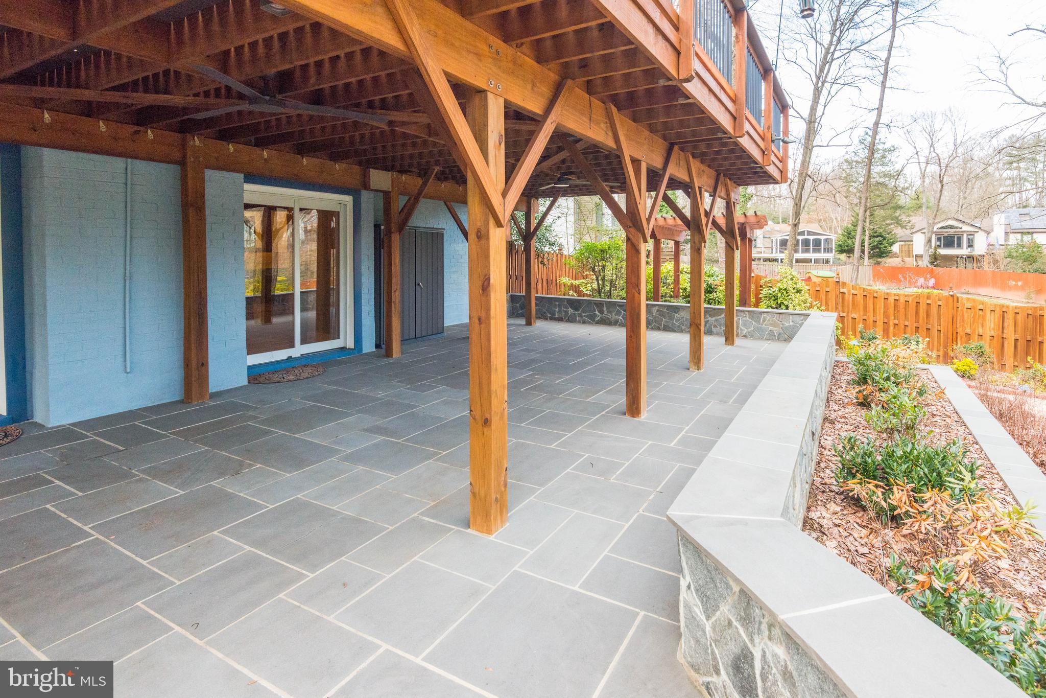 11805 Blue Spruce Road Reston, VA 20191 - Photo 73 of 74 a view of a pathway with a backyard