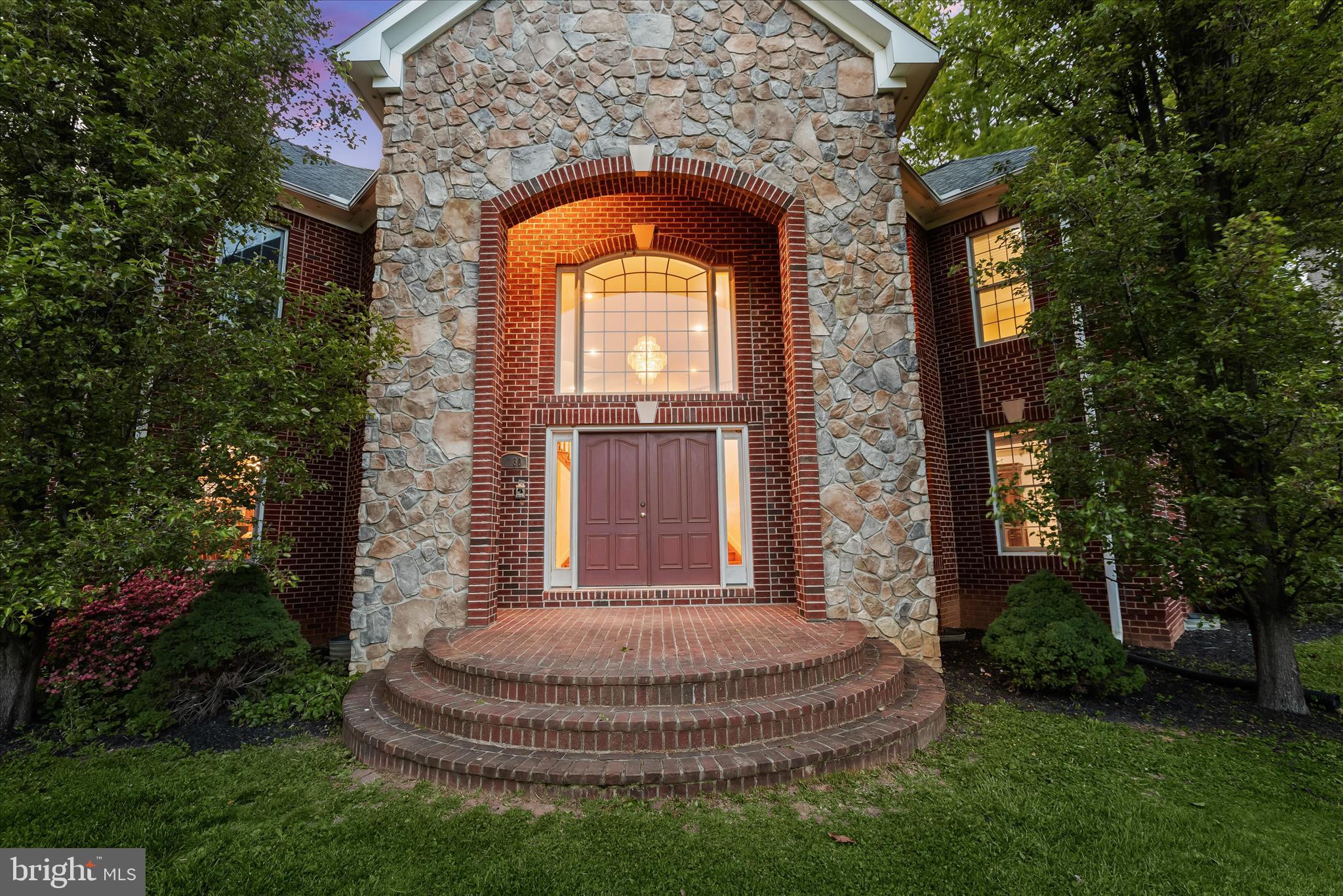 5530 Jim Pickett Road Sykesville, MD 21784 - Photo 8 of 76 Stone front portico