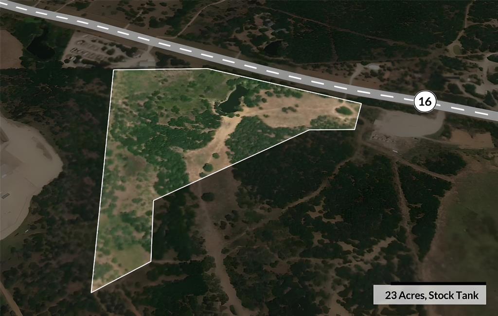 4996 State Highway South Graham, TX 76450 - Photo 1 of 14 Aerial overview of property's location featuring property parcel outlined