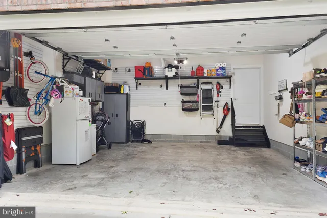 a view of storage and utility room