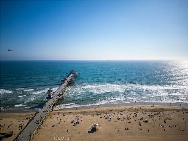 a view of beach and ocean