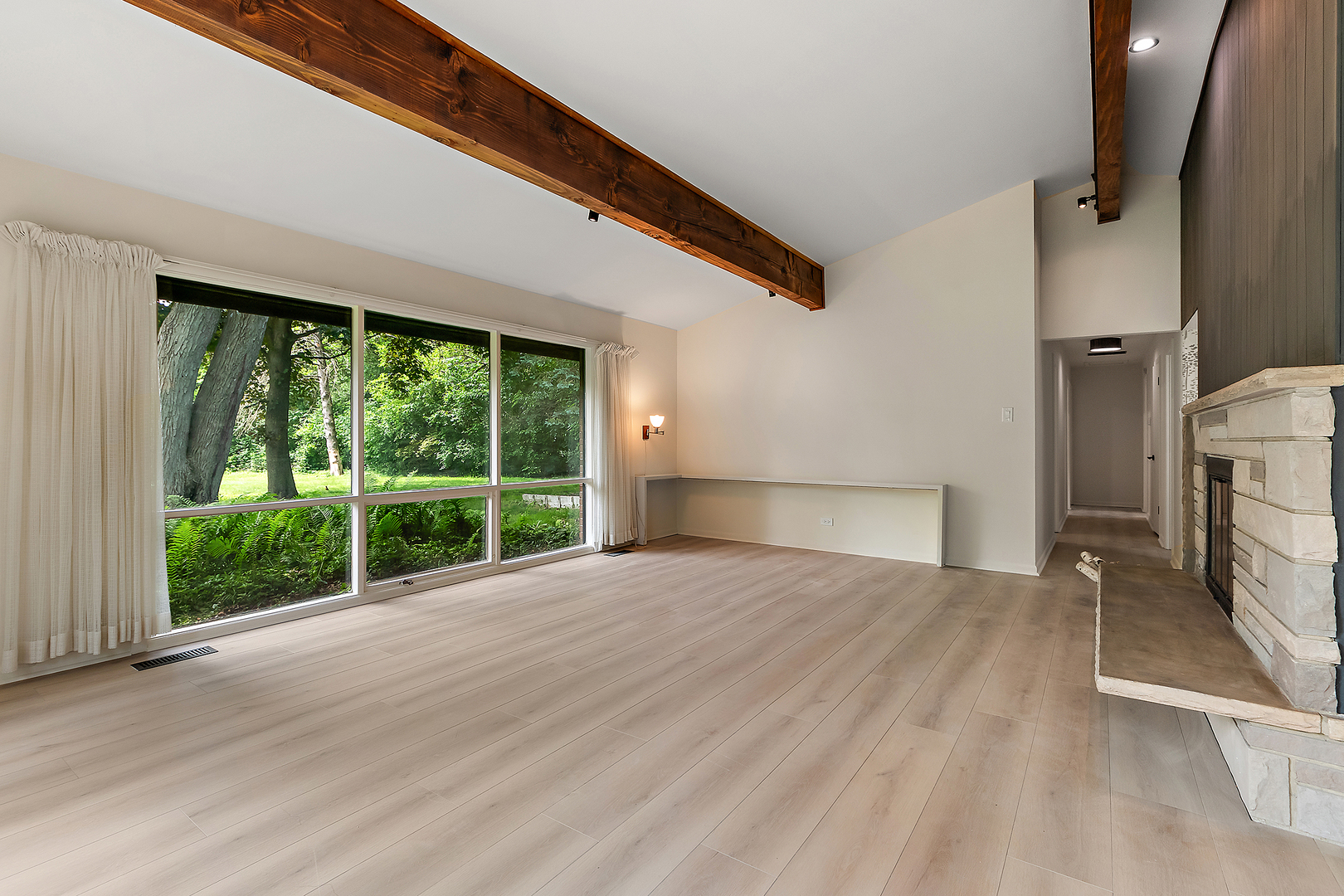 71 Graymoor Lane Olympia Fields, IL 60461 - Photo 10 of 36 a view of empty room with wooden floor and fan