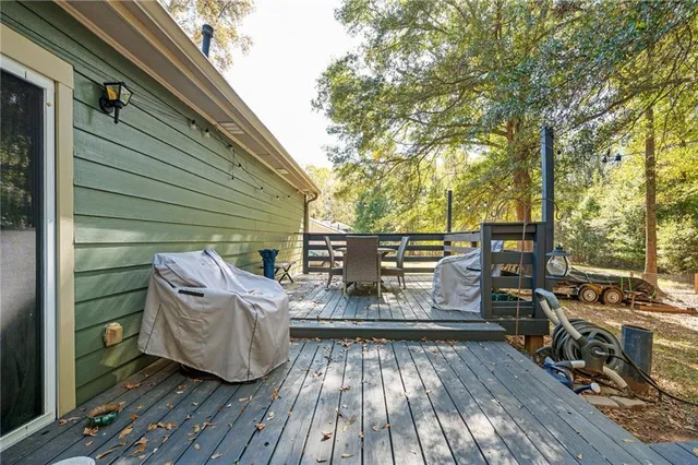 a view of deck with patio