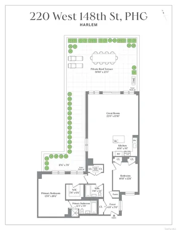 $1,450,000 | 220 West West 148th Street, Unit 6G | Central Harlem