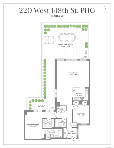 $1,450,000 | 220 West West 148th Street, Unit 6G | Central Harlem