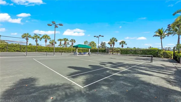 a view of a tennis court