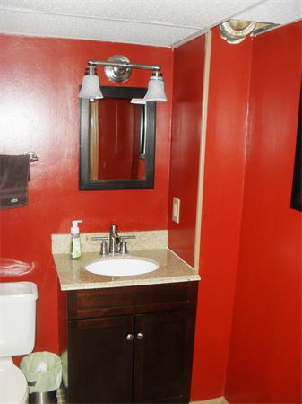 202 Shawmut Street Springfield, MA 01108 - Photo 24 of 30 a bathroom with a sink and a mirror