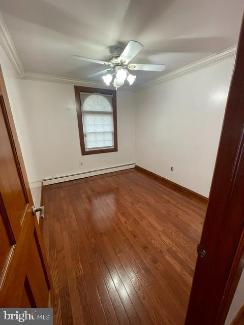 10 Middle Road Levittown, PA 19056 - Photo 9 of 25 a view of an empty room with wooden floor and a window