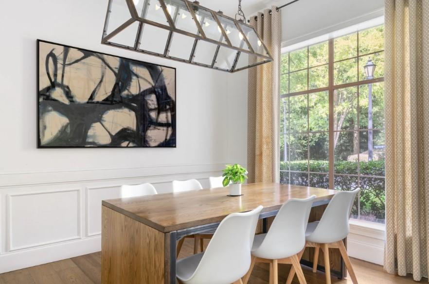 2500 Shallowford Road, Unit 44309 Atlanta, GA 30345 - Photo 18 of 20 a view of a dining room with furniture window and wooden floor